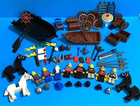 LEGO Minifigure Castle Lot Set Bulk Sale Horse
