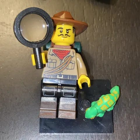 Lego Jungle Explorer Minifigure Collectible Series 19 CMF Complete w/ Chameleon