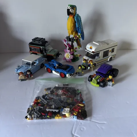 Lego Lot Harry Potter Cars Flowers Sonic Collection Plus Tons Of Extra Pieces