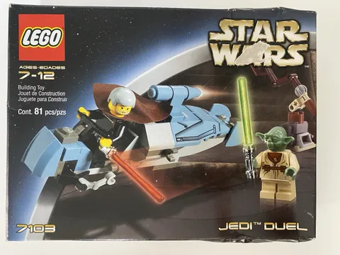 LEGO Star Wars: Jedi Duel (7103) Sealed Box Complete ~ Flaws to Box