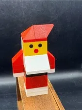Lego Vintage 1980 Santa Claus Assembled Christmas Collectible