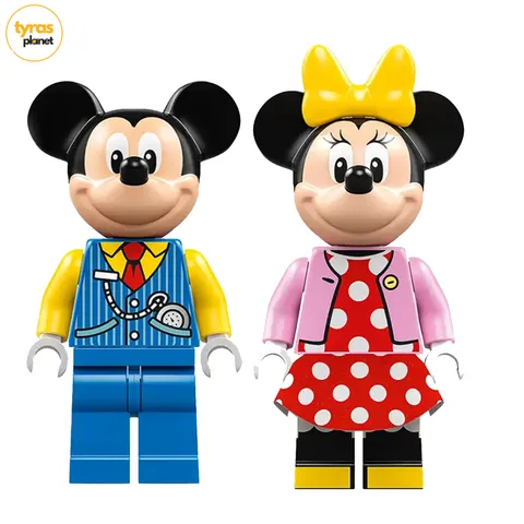 LEGO Disney Mickey & Minnie Mouse Minifigures dis089 dis085 Set 43212 New