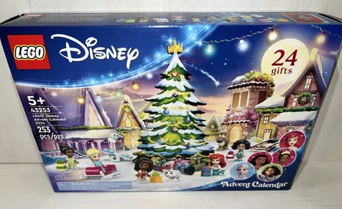 LEGO Disney Holiday Advent Calendar Building Toy Set #43253 w/253 Pieces NIB