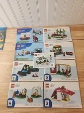 LEGO Lot Of Lego City Instruction Manuals Used  