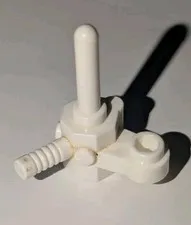 Lego WHITE Minifigure Utensil Old Space Scanner Tool Minifig Piece Part # 30035