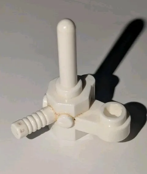 Lego WHITE Minifigure Utensil Old Space Scanner Tool Minifig Piece Part # 30035