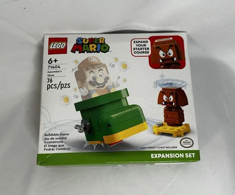 LEGO Super Mario 71404 Goomba’s Shoe Expansion Set | New & Sealed