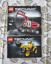 Lego Building Instructions Technic Building Set 42023 Manual 2 Booklets 2014 DE/EN/FR