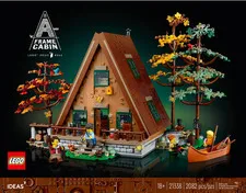 LEGO Ideas 21338 A-Frame Cabin 2082pc New Sealed Expedited Shipping