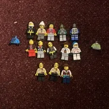 LEGO MINIFIGURES LOT RARE VINTAGE AND NEW MIXED LOT ADVENTURERS RESCUE