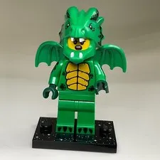 LEGO Minifigures Series 18 Dragon Suit Guy Green Costume Minifigure 71021
