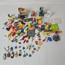 Assorted Lego Lot With Mini Figs