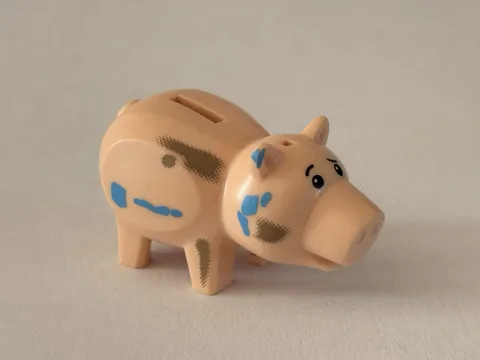 LEGO Disney Toy Story Hamm Pig Minifigure with Dirt Pattern