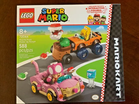 2025 LEGO SUPER MARIO "PIRANHA PLANT POWER-UP PURSUIT" #72044 NIB RETIRING