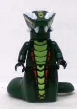 Lego Ninjago Rise Of The Snakes 9450 njo0066 Acidicus Minifigure