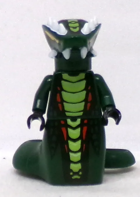 Lego Ninjago Rise Of The Snakes 9450 njo0066 Acidicus Minifigure