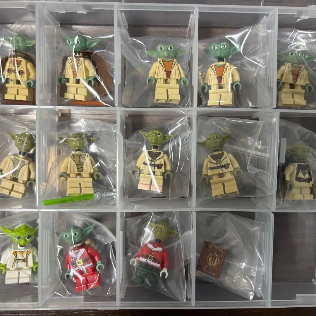 LEGO Minifigure Star Wars Yoda Lot Set Bulk Sale without Case