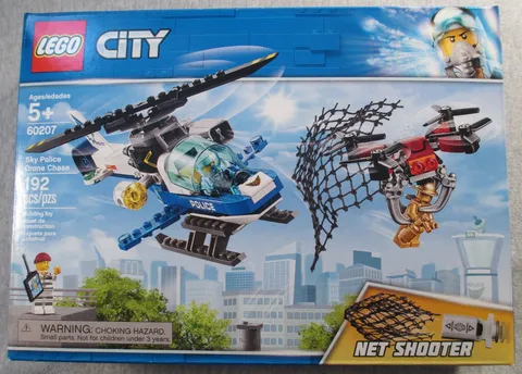 Sky Police Drone Chase #60207 - Sealed LEGO City - 192 pieces