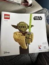 Star Wars Yoda Lego Manual, Instruction Booklet 75438 No Lego Set Included