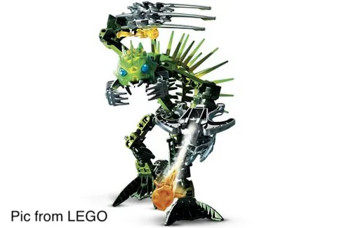 LEGO Bionicle Barraki 8920 Ehlek Set Complete