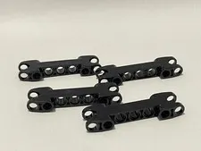 Lego 61054 Black Replacement Add-on Pieces Parts Lot of 4