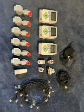 Lego Mindstorms EV3 Lot with Intelligent Bricks, Motor, Bin, Charger - Working