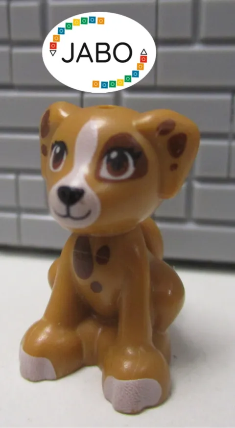 ( O 15 / 7 / 2 ) Lego Animal 27986pb02 Dog Puppy Lara