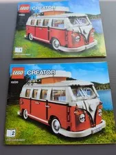 Lego Building Instructions 10220 Creator Expert Volkswagen T1 Camper Van Instruction Only
