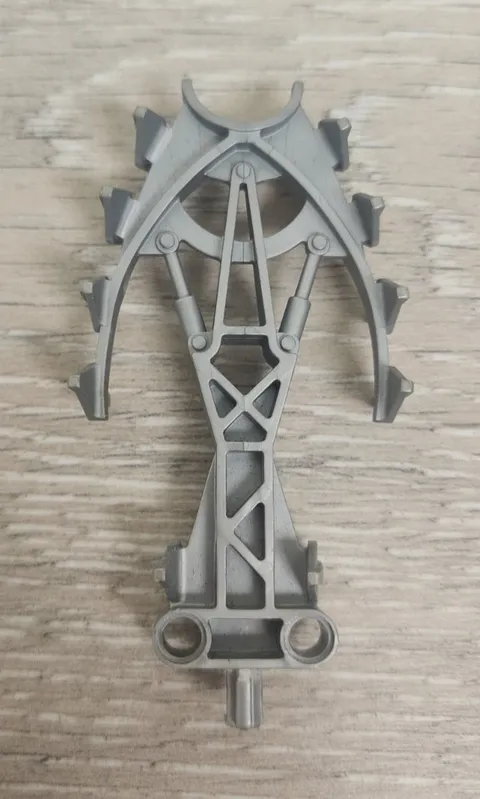 Lego 47317 Pearl Light Gray Bionicle Weapon Crystal Spike Replacement Part Piece
