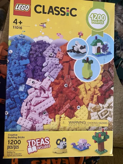 LEGO Classic 11016 Creative Building Bricks 1200 Pieces Retired NEW SEALED