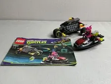Lego Teenage Mutant Ninja Turtles Stealth Shell in Pursuit 79102 PRE-BUILT