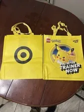 LEGO Pokemon SMART Play Pikachu Tote Bag Target Exclusive Promo 2026 Trainer X2