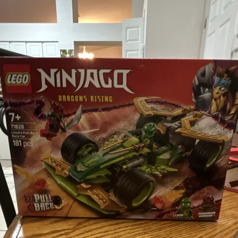 LEGO NINJAGO Dragons Rising Lloyd's Pull-Back Race Car 71828 181 pcs