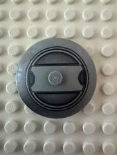LEGO Round Dish 4 x 4 Inverted with AT-TE Pattern Light Bluish Gray 3960pb005