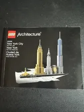 LEGO 21028 ARCHITECTURE New York City Instruction Manual ONLY 2016