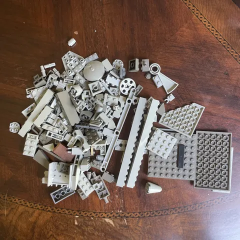 Assorted Lego Color Sorted 1995-2005 Collection 165 Grams Gray Grey