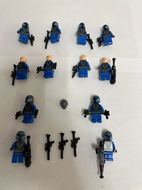 X12 LEGO Star Wars Mandalorian Death Watch Trooper sw0296 7914 9525 Minifigures