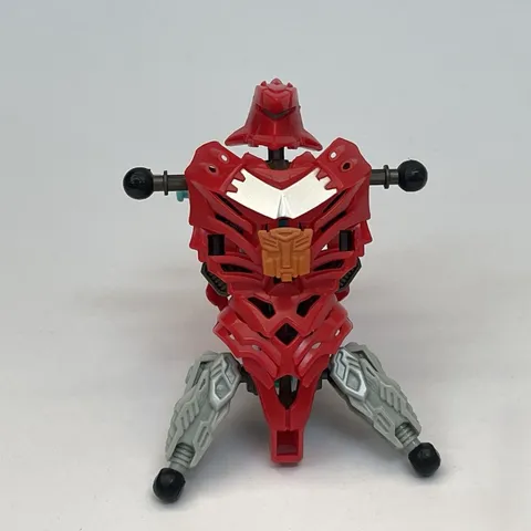 Lego Bionicle Torso Body Red Orange Gray Black Aqua Blue Replacement Part Piece