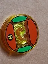 A Lego Robin Toy Tag Dimensions 4 x 4 x 2/3 118605c02pb23 71264 Disk
