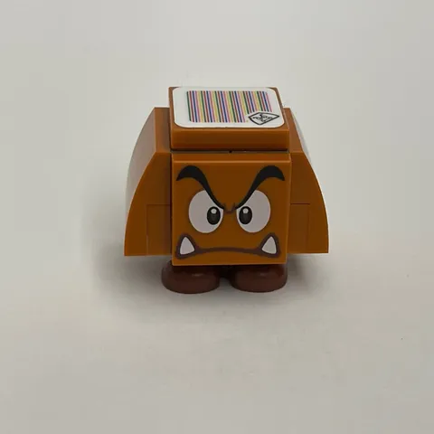 Lego 66858 67329 Super Mario Angry Goomba Minifig Barcode Scan Pieces