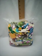 LEGO Bulk Lot of 2 Pounds Bricks Parts and Pieces Genuine 2 Lbs Grab Bag