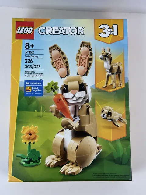 LEGO 31162 CREATOR Cute Bunny 3 IN 1 - Llama Bunny Seal - NEW/Sealed