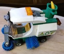 Lego Lego City Street Sweeper, incomplete, no box or instructions or Minifigure 