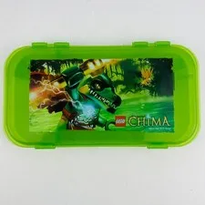 Iris Lego Legends of Chima Storage Case Green Mini Figure Accessory Clutch