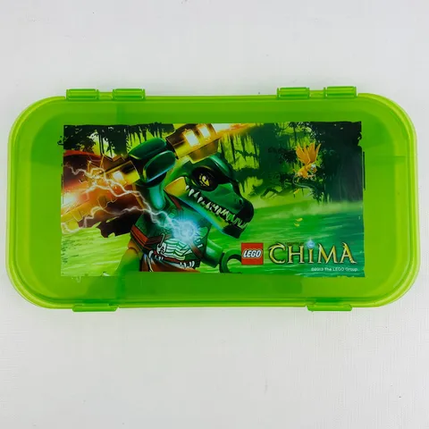 Iris Lego Legends of Chima Storage Case Green Mini Figure Accessory Clutch