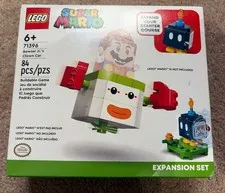 LEGO Super Mario Bowser Jr.'s Clown Car Expansion Set 71396 Boxed 84pcs