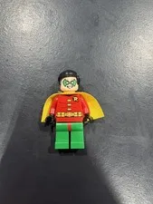 LEGO Minifigure Robin Very Short Cape sh112a Super Heroes DC q15