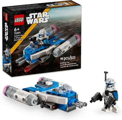 LEGO Star Wars The Clone Wars Captain Rex Y-Wing Microfighter Building Set 75391