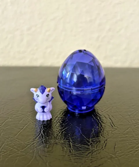 LEGO Elves Lavender Baby Wind Dragon + Purple Egg - From Set 41171
