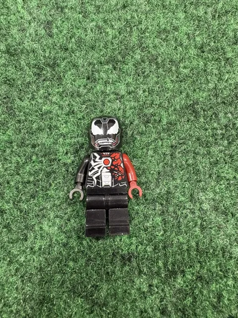 LEGO Iron Venom minifigure Marvel Spider Man Superhero 76163 sh0633 NEW